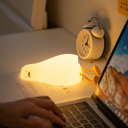 Flat Duck Silicone Lamp