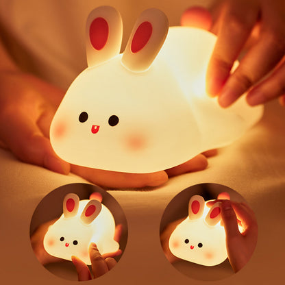 Touch Sensor Big Face Rabbit Lamp