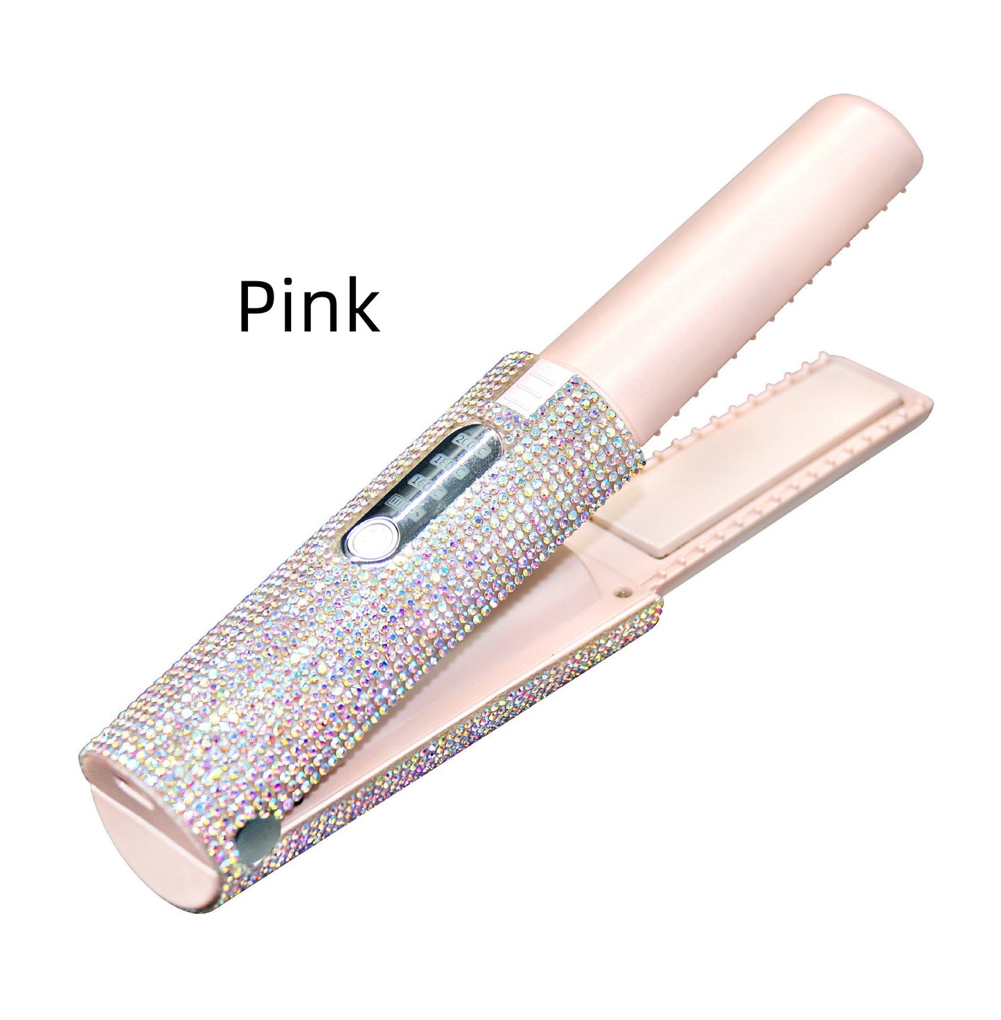 2-In-1 Electric USB Hair Straightening Brush