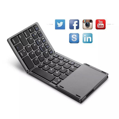 Wireless Foldable Bluetooth Keyboard