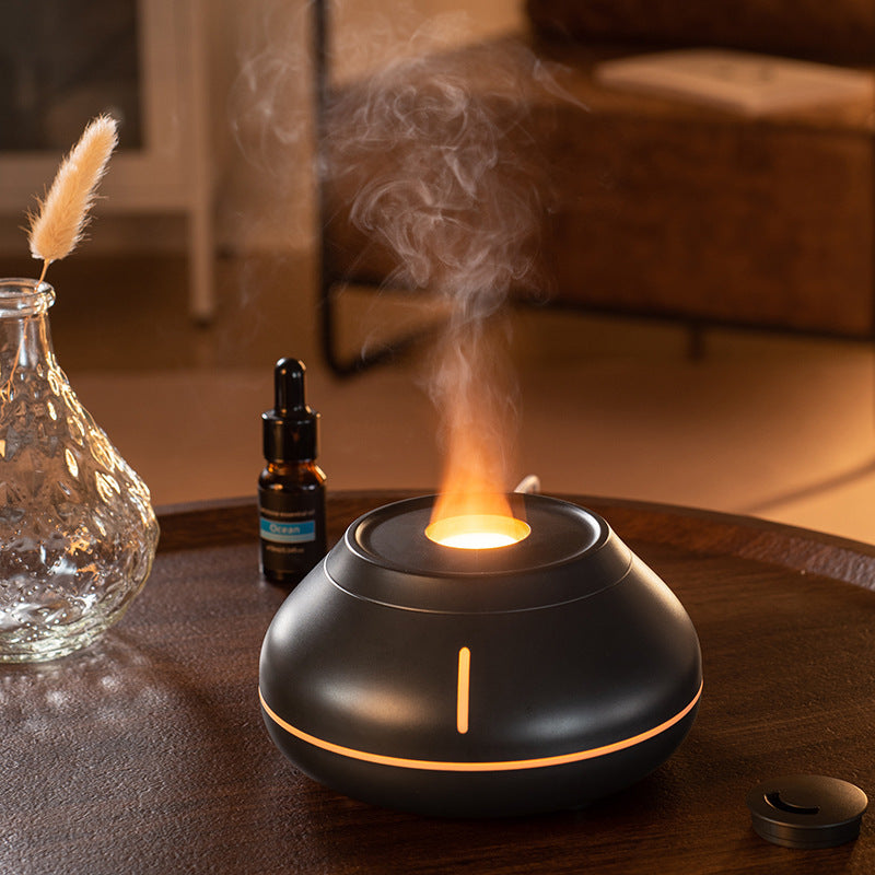 Colorful Simulation Flame Diffuser Humidifier