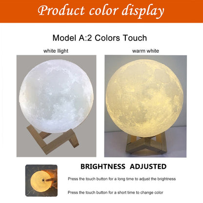 3D Print Led Moon Lamp