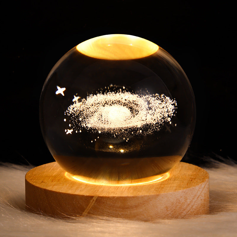 Crystal Ball Table Lamp