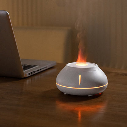 Colorful Simulation Flame Diffuser Humidifier