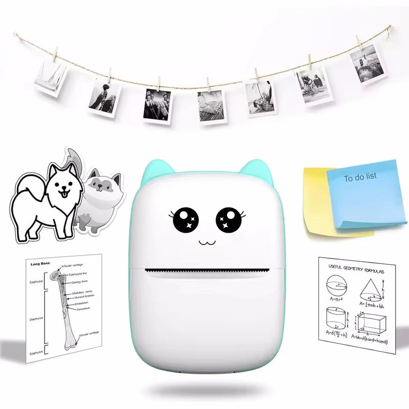 Portable Mini Cat Thermal Printer