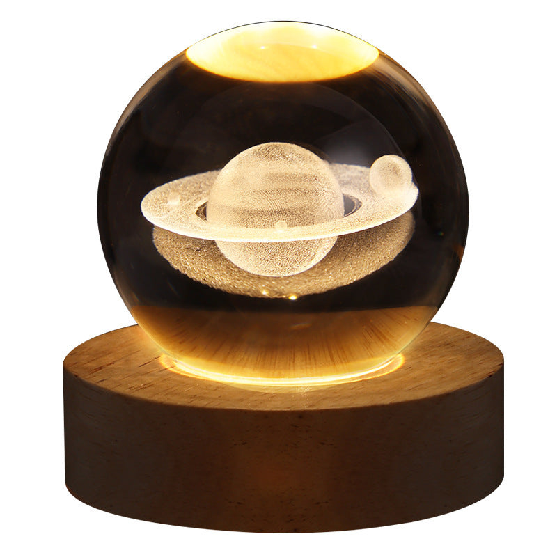 Crystal Ball Table Lamp