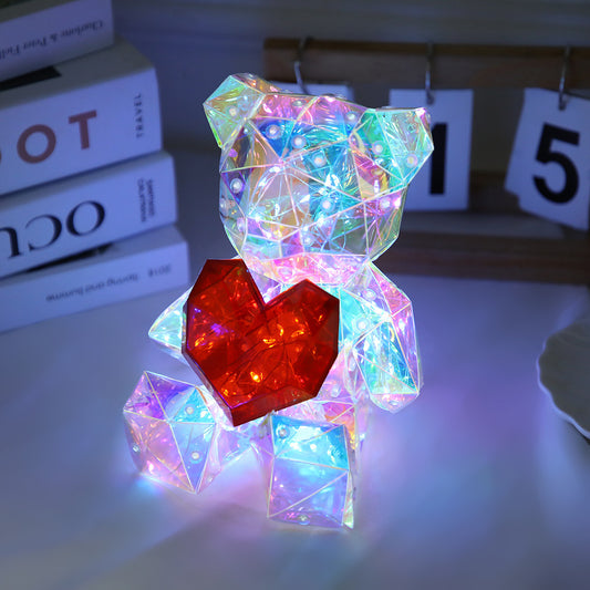 Valentine's Day Gift Colorful Bear