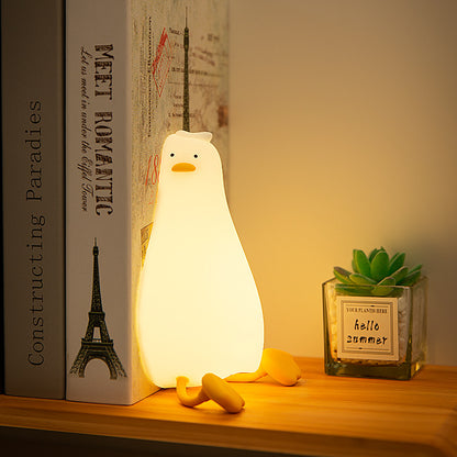 Flat Duck Silicone Lamp