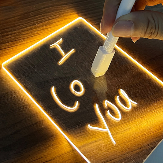 Creative Note Board Night Lamp