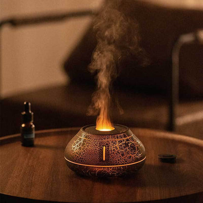 Colorful Simulation Flame Diffuser Humidifier