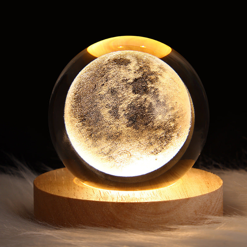 Crystal Ball Table Lamp