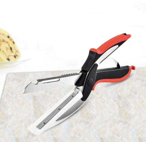 Multifunctional two-in-one kitchen scissors